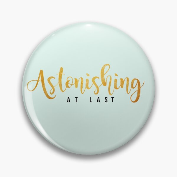 Item preview, Astonishing at Last designed and sold by Theatre Thoughts.