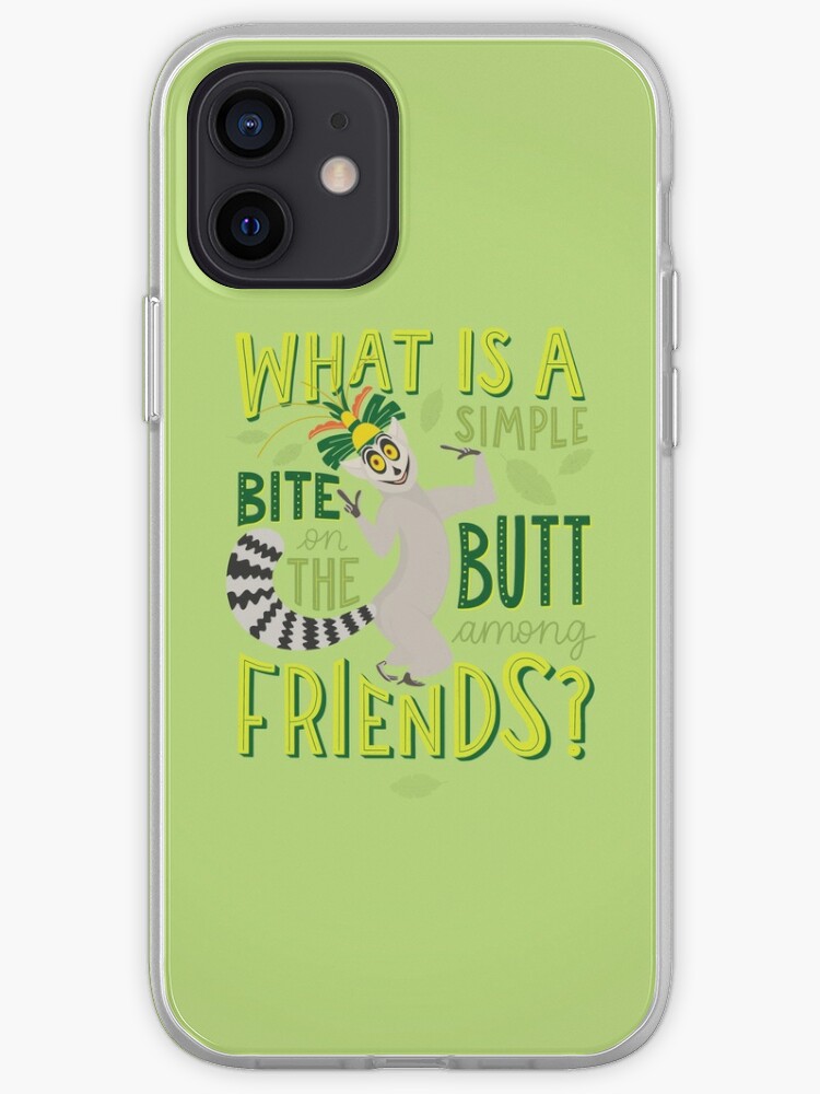 Konig Julian Biss Auf Den Hintern Iphone Hulle Cover Von Sofillyletters Redbubble