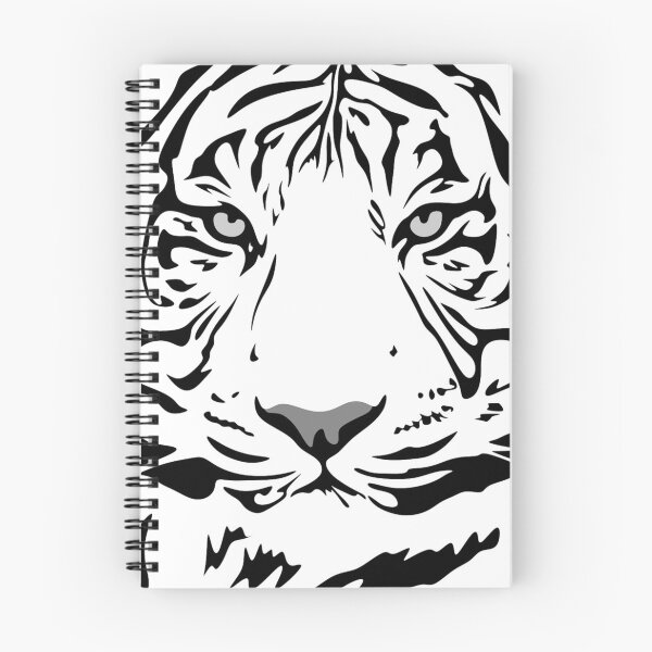 Item preview, White King Tiger Speaks designed and sold by RedTop Tees.