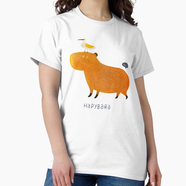 Item preview, Hapybara Capybara designed and sold by mrfox-nyc.