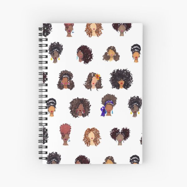 How To Be Curly Spiral Notebook