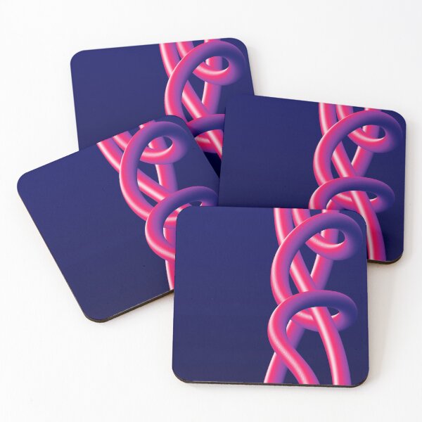 Item preview, Funky, pink, purple swirling abstract pattern  designed and sold by yougalore.