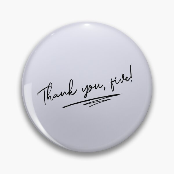 Item preview, Thank You, Five! designed and sold by Theatre Thoughts.
