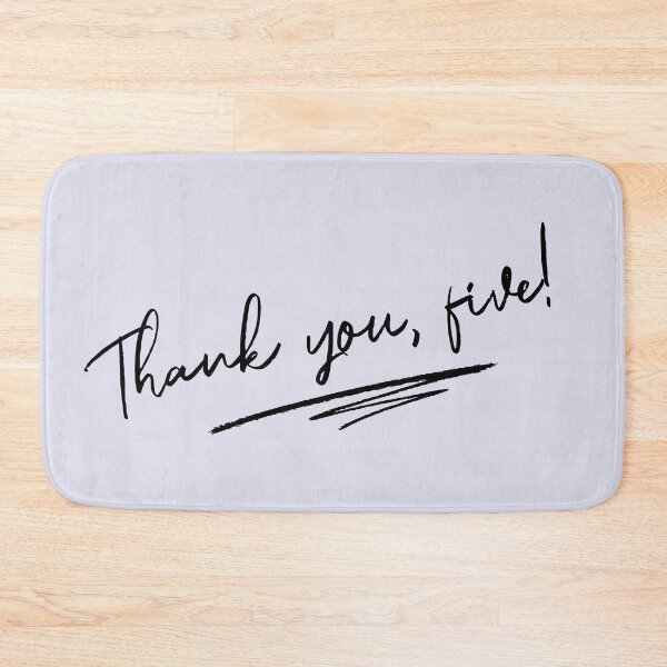 Item preview, Thank You, Five! designed and sold by Theatre Thoughts.