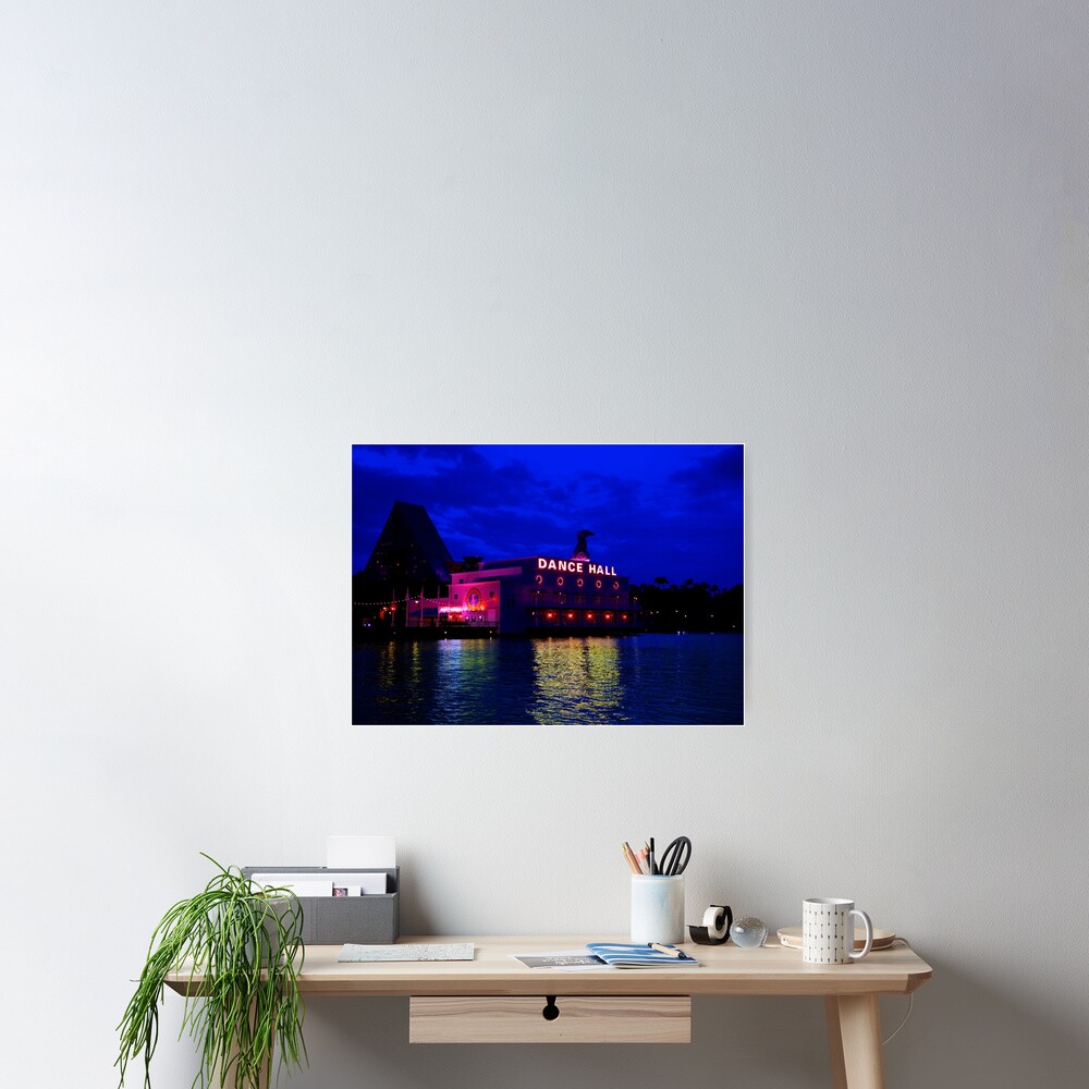 Dance Hall - Crescent Lake Poster