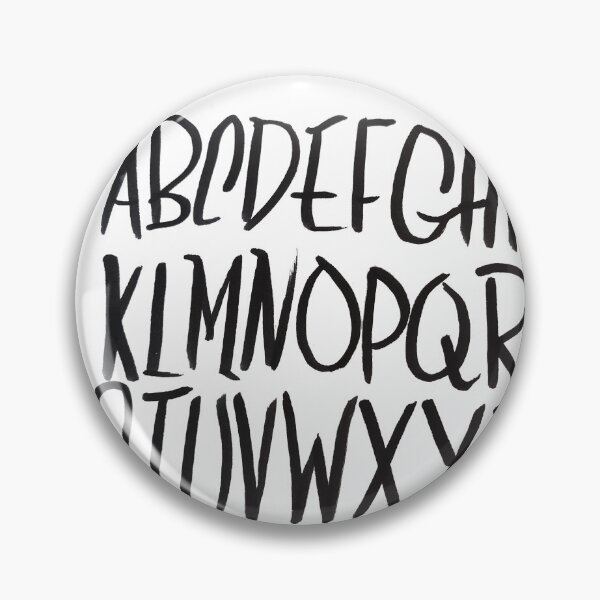 Item preview, Brush Stroke Alphabet designed and sold by Alex Larkin.