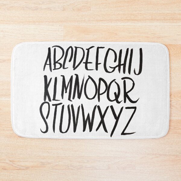 Item preview, Brush Stroke Alphabet designed and sold by Alex Larkin.