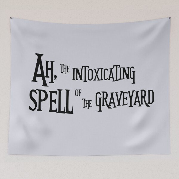 Item preview, Ah, the Intoxicating Spell of the Graveyard designed and sold by Theatre Thoughts.