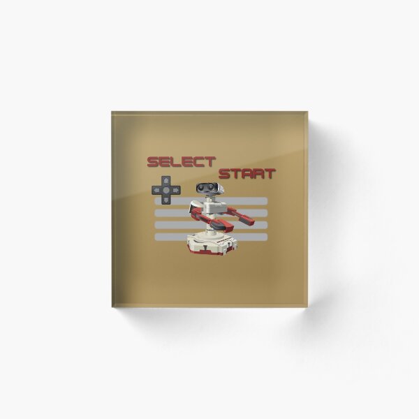 R.O.B. the Robot - Nintendo Famicom NES Acrylic Block