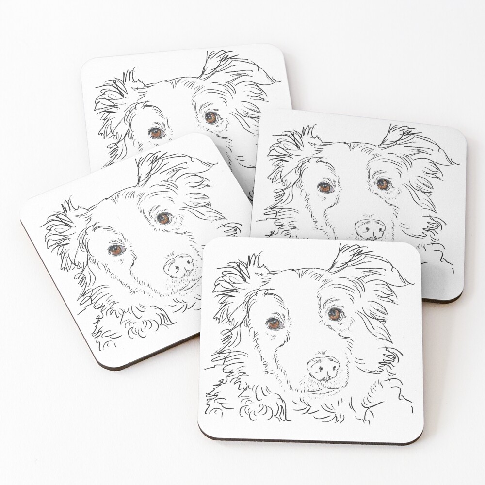 Item preview, Coasters (Set of 4) designed and sold by Ruca.