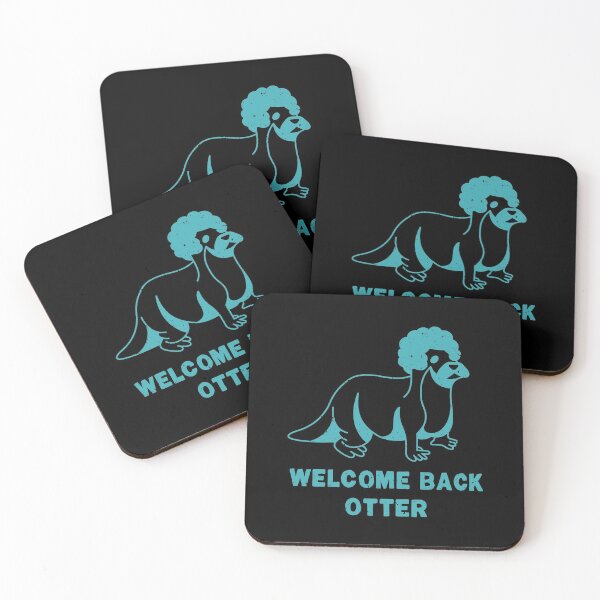 Item preview, Welcome Back Otter (Cyan / Worn) [Roufxis-Rb] designed and sold by RoufXis.