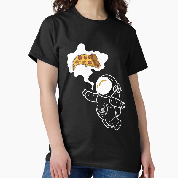 Pizza Astronaut Classic T-Shirt