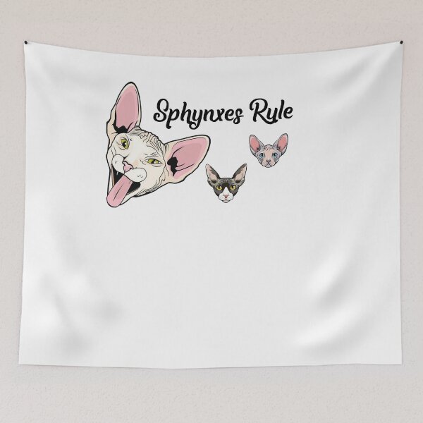 Item preview, Sphynx Cat Shirt - Sphynxes Rule - Sphynx Cat Gift For Cat Lover - Sphynx Cat designed and sold by Galvanized.