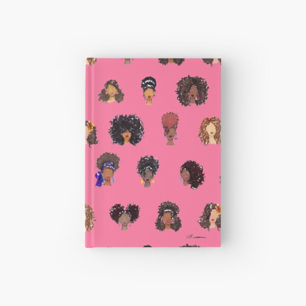 How To Be Curly Hardcover Journal