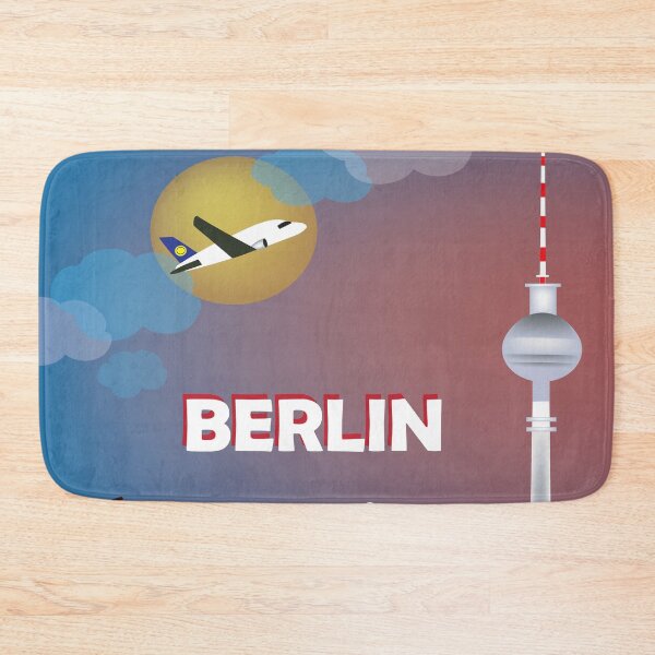 Item preview, Berlin, Germany - Skyline Illustration by Loose Petals designed and sold by LoosePetals.