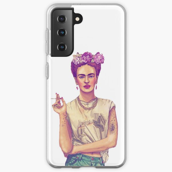 Smoking Frida Kahlo Samsung Galaxy Soft Case