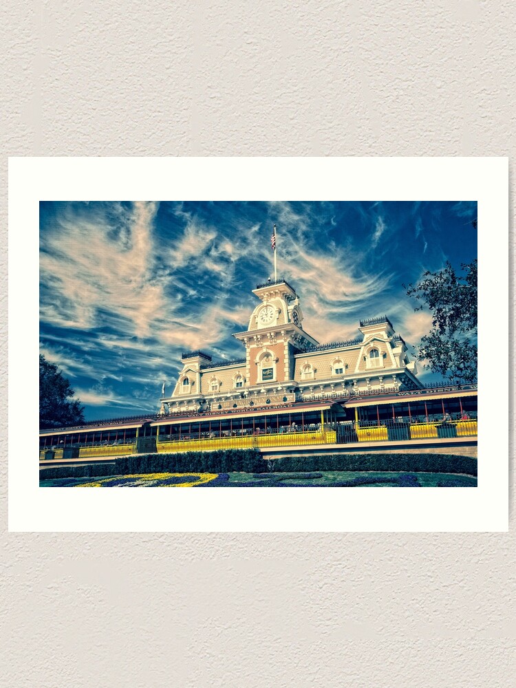 Alternate view of Blue Sky Kingdom Art Print