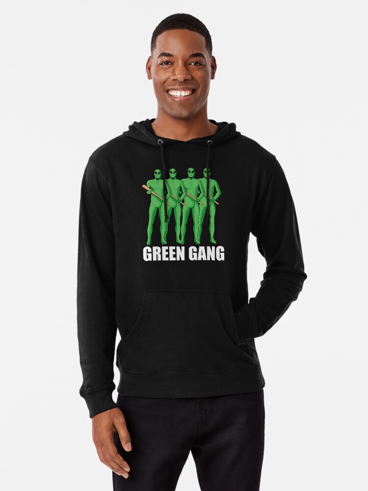 green gang hoodie