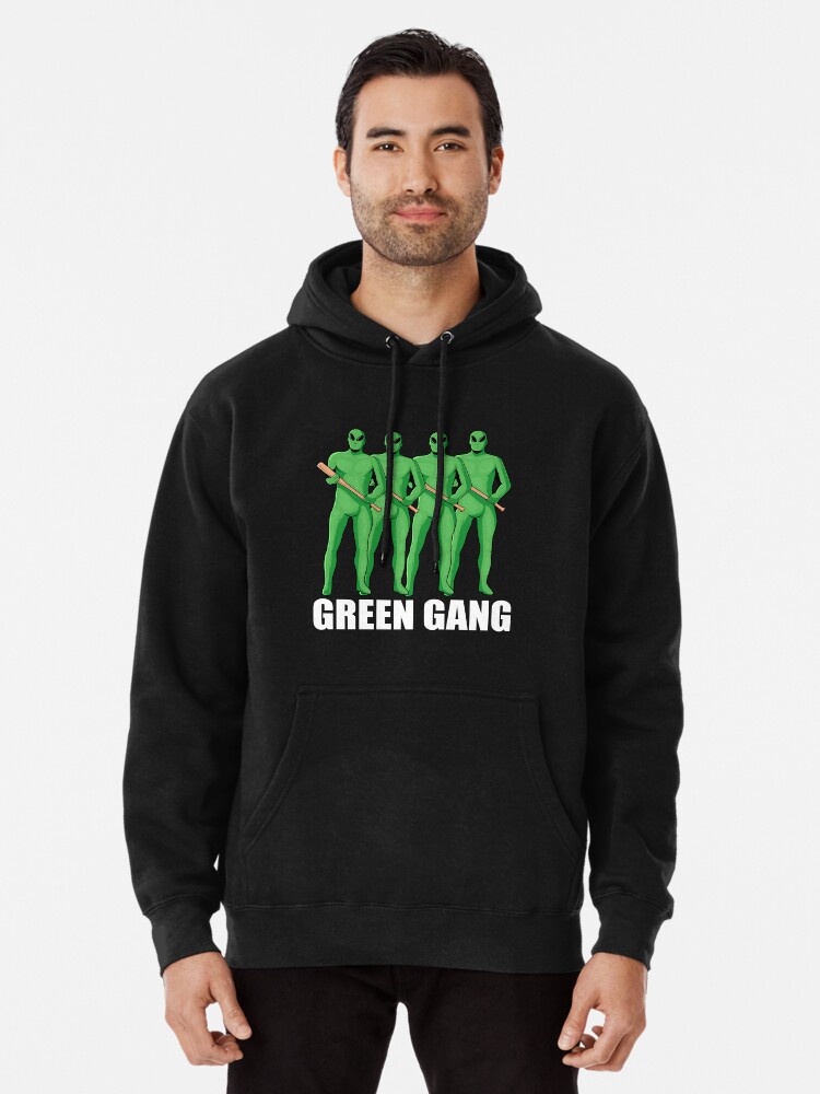 green gang hoodie