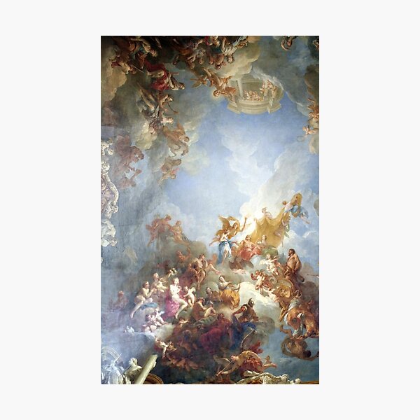 Ceiling at Versaille Renaissance Painting Photographic Print