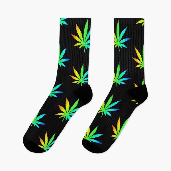 Item preview, Rainbow Marijuana Leaf designed and sold by MarijuanaTshirt.
