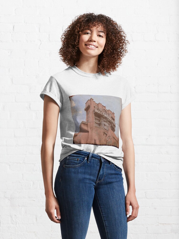 Alternate view of Hollywood Tower Hotel Classic T-Shirt