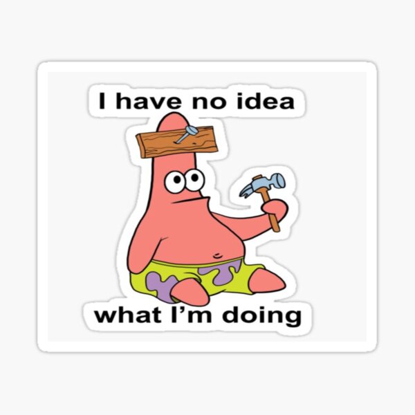 Item preview, Keine Ahnung Patrick Meme designed and sold by mtmichael.