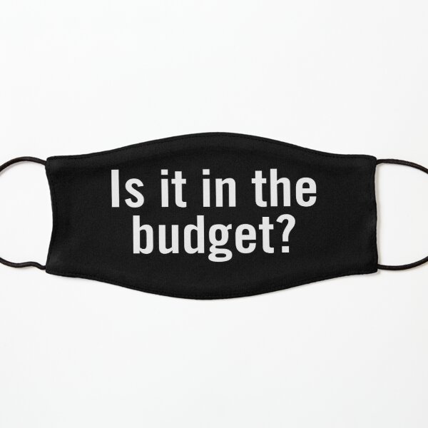 Is it in the budget? Kids Mask