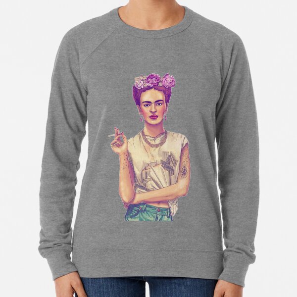 Fumer Frida Kahlo Sweatshirt léger