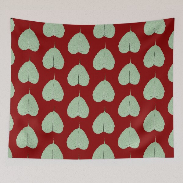 Item preview, Green Buddhist Bodhi Leaf designed and sold by Serro Design.