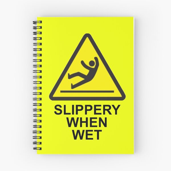 Item preview, Slippery when wet - triangle designed and sold by Diabolical.