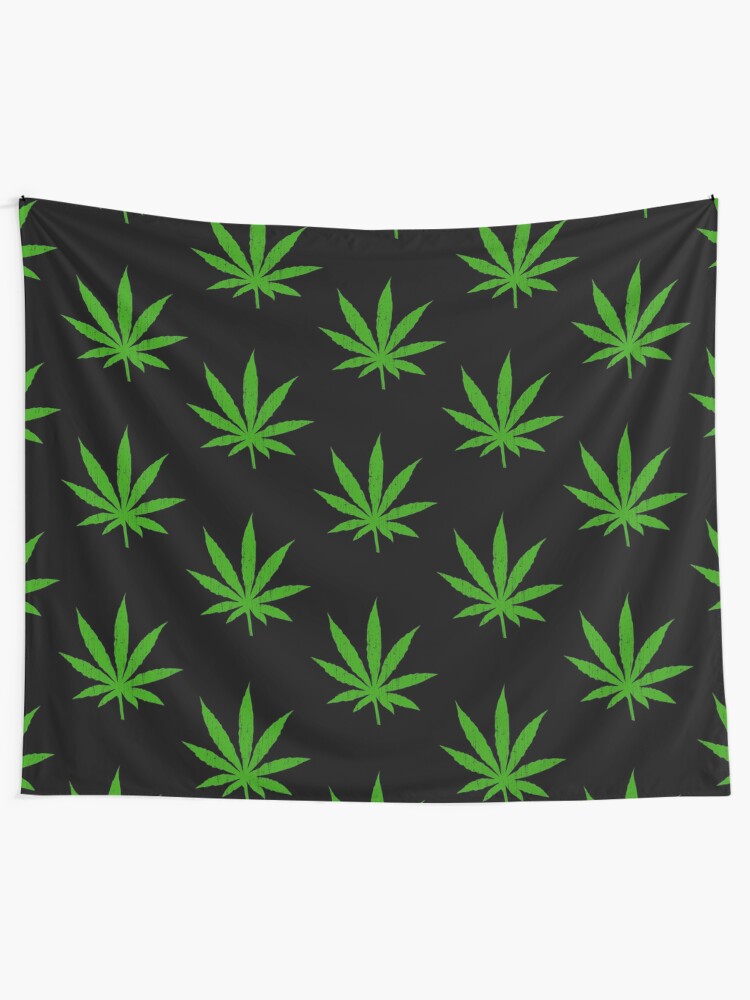 "Marijuana Leaf" Tapestry by MarijuanaTshirt Redbubble