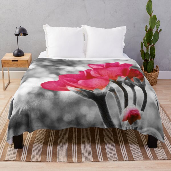 Item preview, Near Bloom Flowers Vibrant Pink designed and sold by 2sweetsDesign.