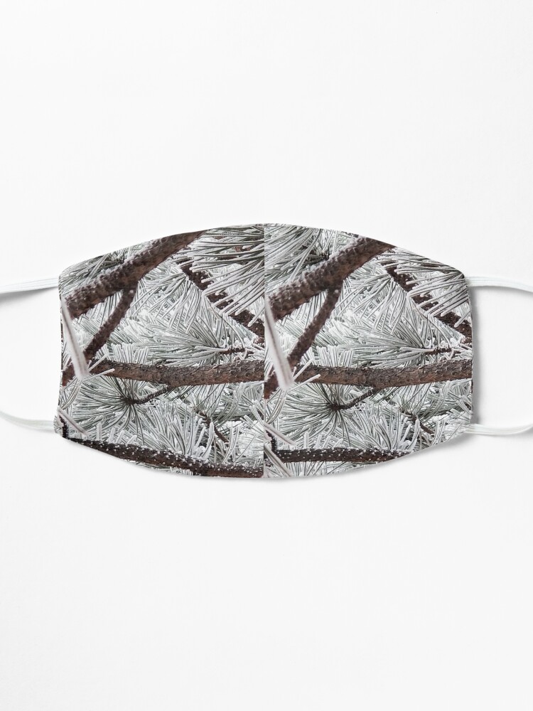 Alternate view of Frozen Winter Branches Mask