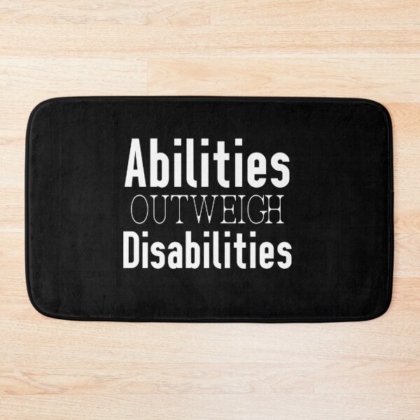 Item preview, Abilities Outweigh Disabilities: Funny Autism Awareness Gift Ideas. designed and sold by cutitoutsir.