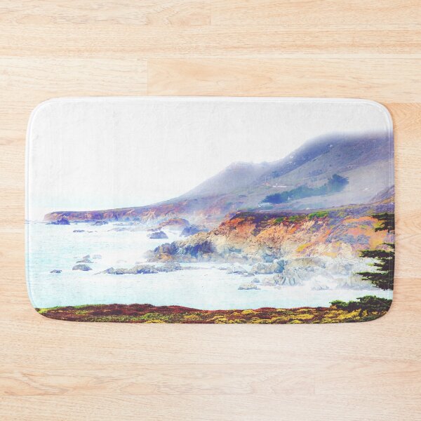 Item preview, at Big Sur, Highway 1, California, USA in foggy day designed and sold by Mrvell.