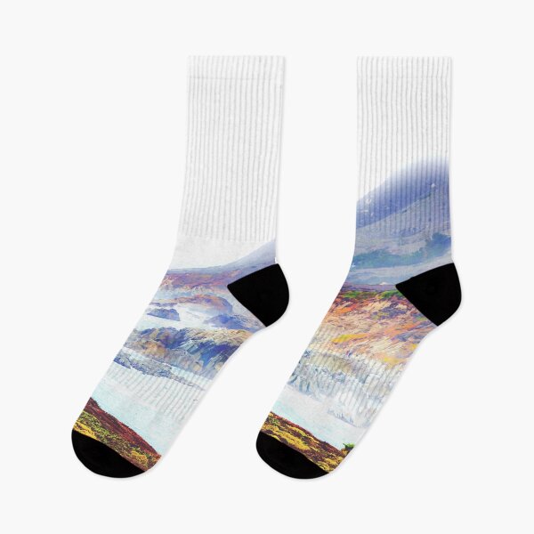 Item preview, at Big Sur, Highway 1, California, USA in foggy day designed and sold by Mrvell.