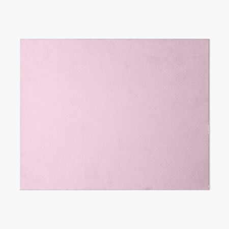 Light Soft Pastel Pink Solid Color Canvas Print by PodArtist