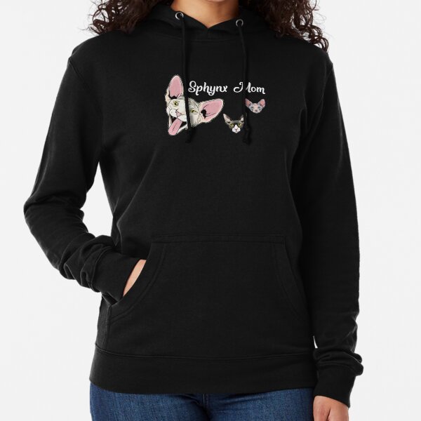 Gato Sphynx Est/ética Hermosa Sphynx Gatito Rosas Sudadera