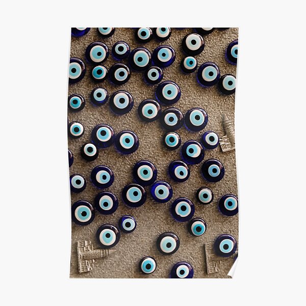 With so many eyes it's hard to focus Poster
