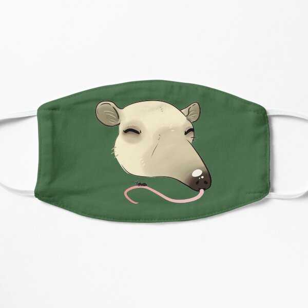 Tamanduas A Solid and Check Out This Anteater! Flat Mask