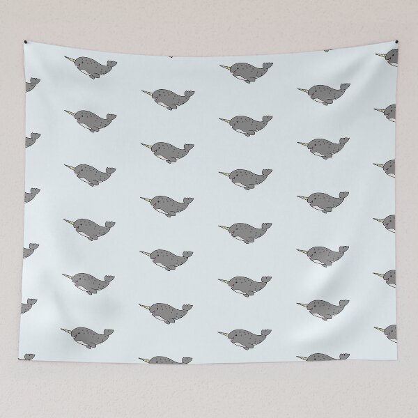 Item preview, Cartoon Narwhal designed and sold by Marina Rehder.