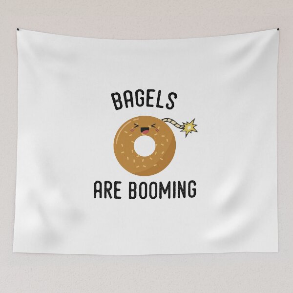 Item preview, bagels are booming designed and sold by damone7.
