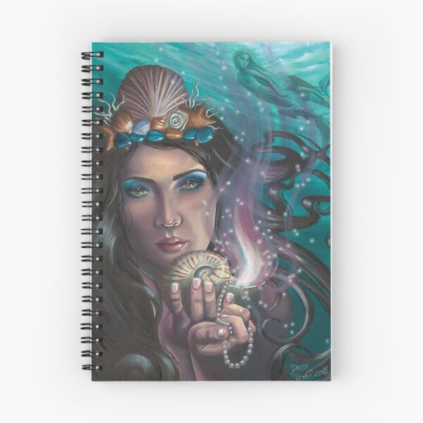 Item preview, Ace of Cups Art Mermaid Art Nautical Art designed and sold by Deanna Davoli.