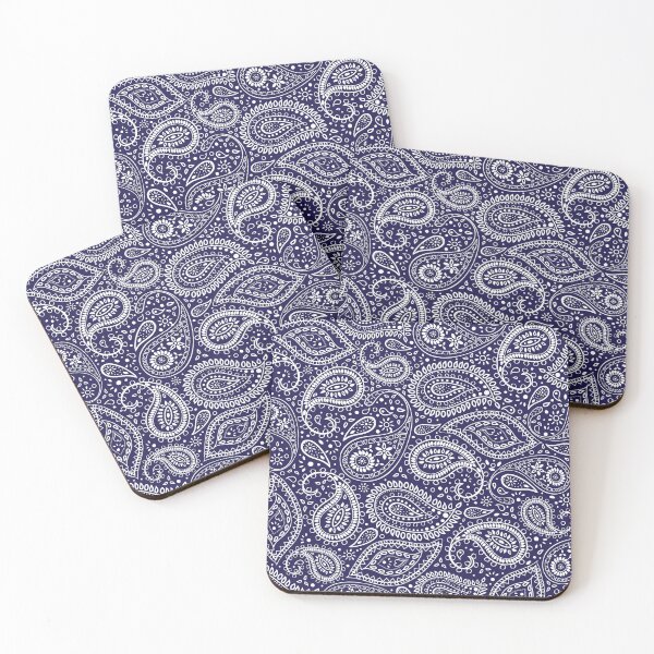 Item preview, Pretty Bohemian Art Paisley - Blue and White designed and sold by GDCdesigns.