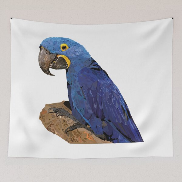 Item preview, Hyacinth macaw designed and sold by obscurite.