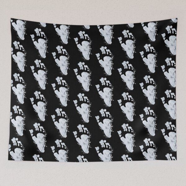Item preview, White Cheeked Gibbon Footprint designed and sold by PtDefianceAAZK.