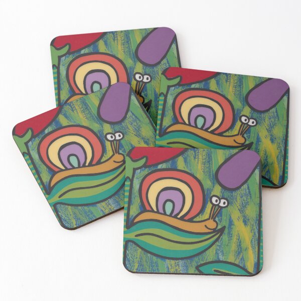 Item preview, Rainbow Snail designed and sold by evelyn-at-work.
