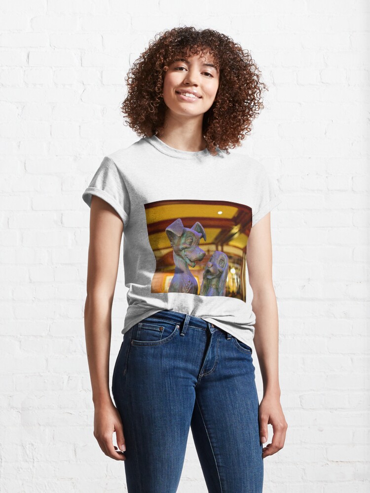 Alternate view of A Lady and Her Tramp Classic T-Shirt