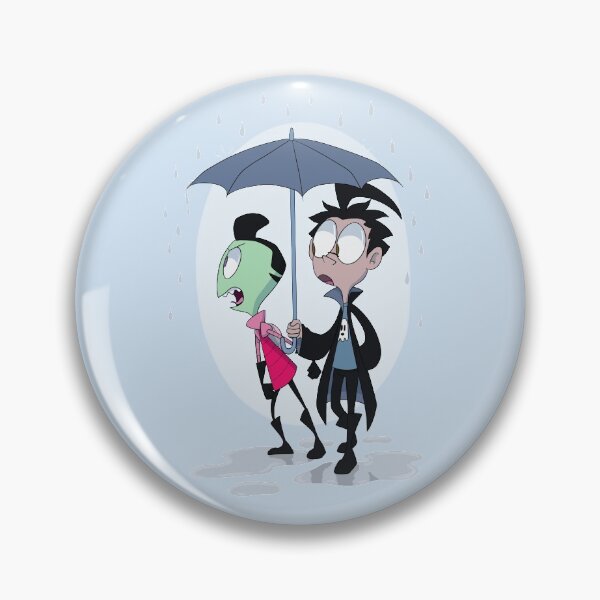 Item preview, Zim and Dib Umbrella designed and sold by stabbyboy.
